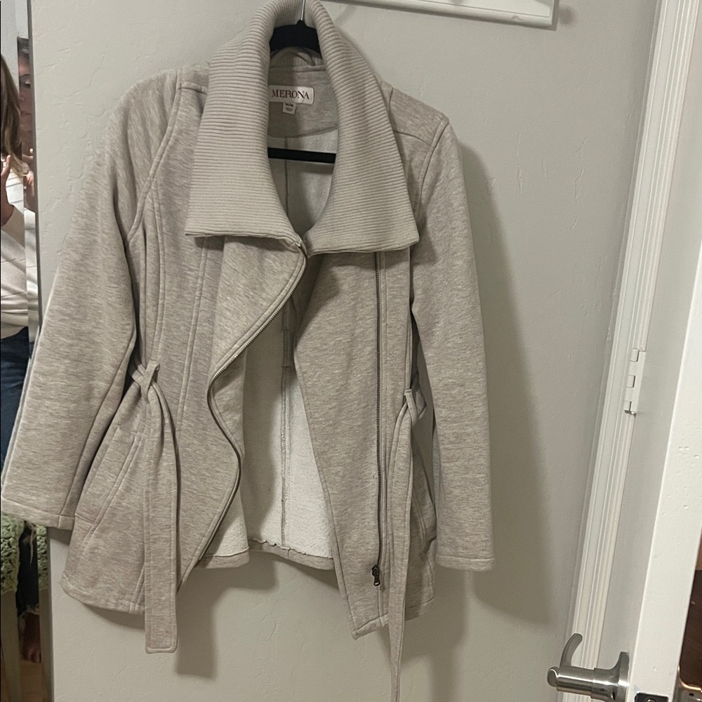 Merona Women's Cream Pea Coat
